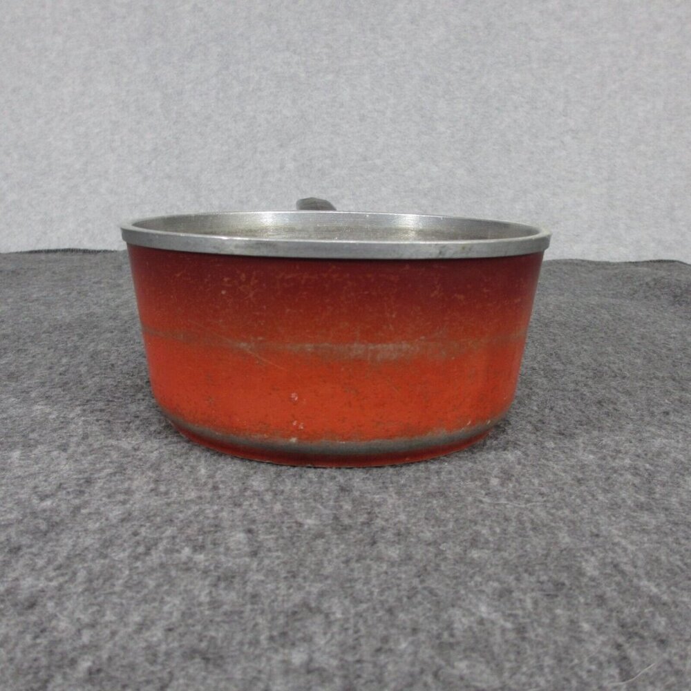 Club Aluminum 2 qt Sauce Pan NO LID Red Vintage Pot - Picture 2 of 8